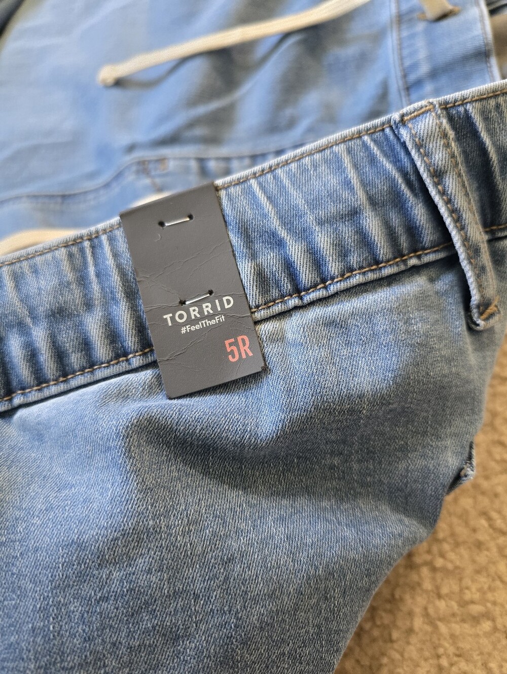 NWT Torrid 5X Weekend Wide Leg Mid-Rise Jean 5R Regular - Picture 13 of 16